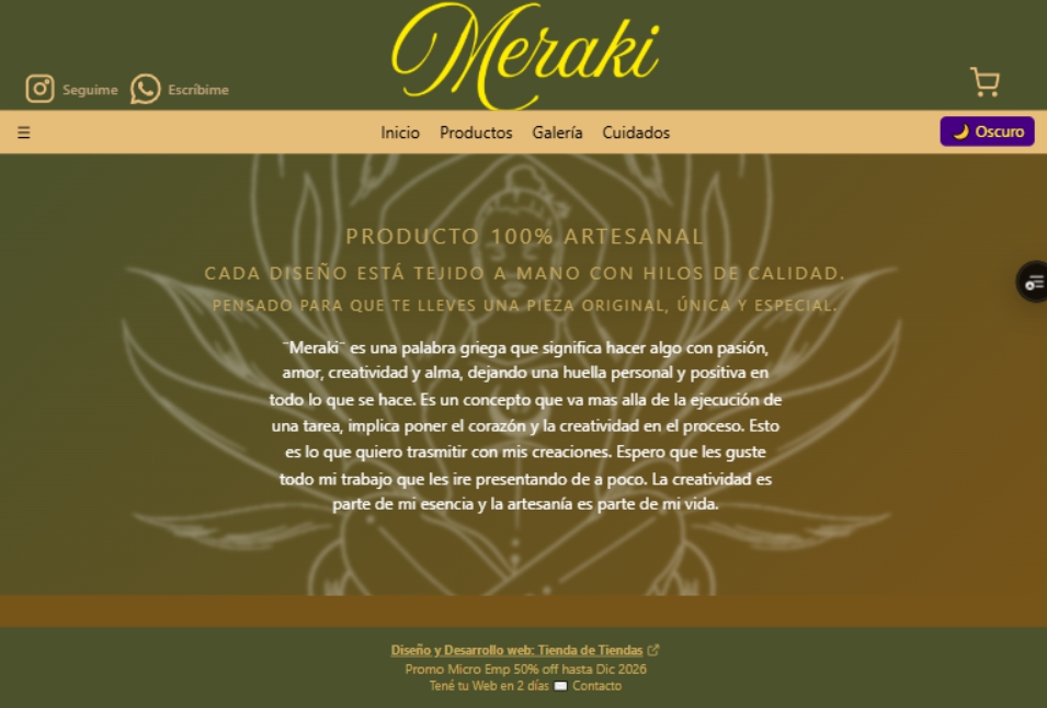 Meraki desktop